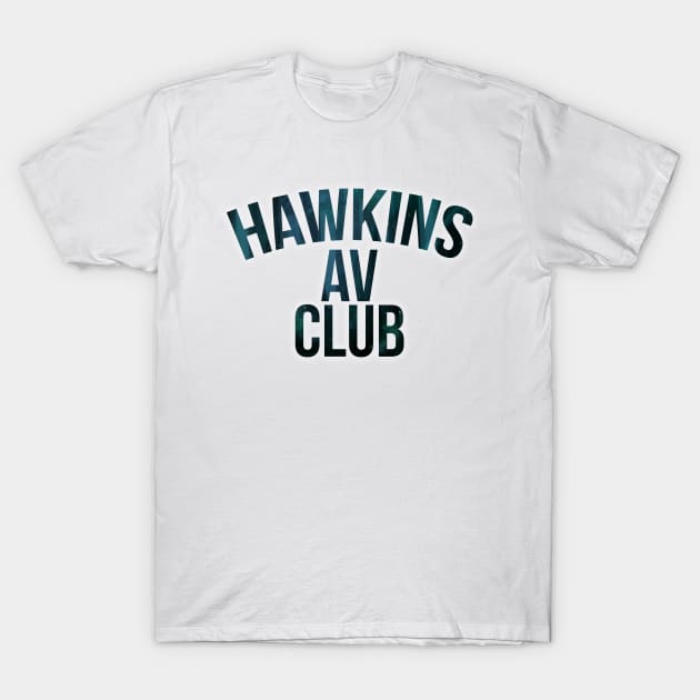 Stranger Things Inspired Hawkins AV Club Fireflys T-Shirt by charlescheshire